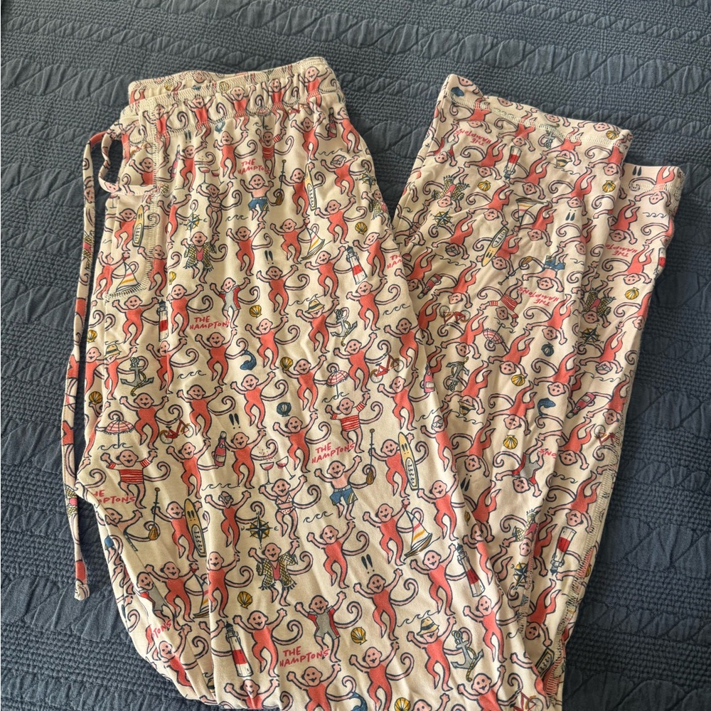 Roller rabbit men’s pajama pants size large